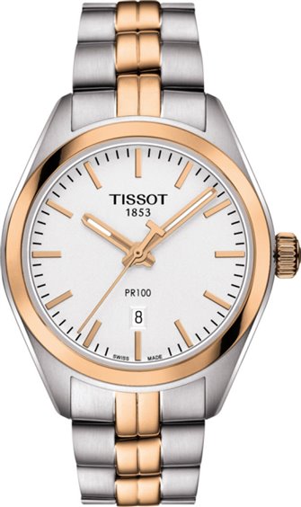 Orologio Tissot Donna Pr 100 in Acciaio T1012102203101 - T1012102203101